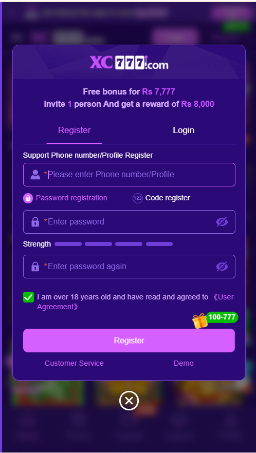  XC777 Game App