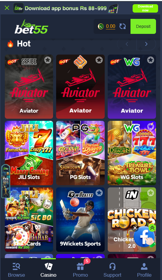 Bet55 Game