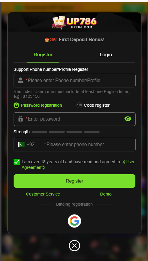 UP786 App